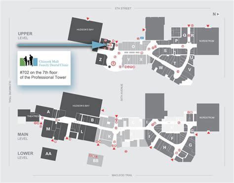 chinook store map